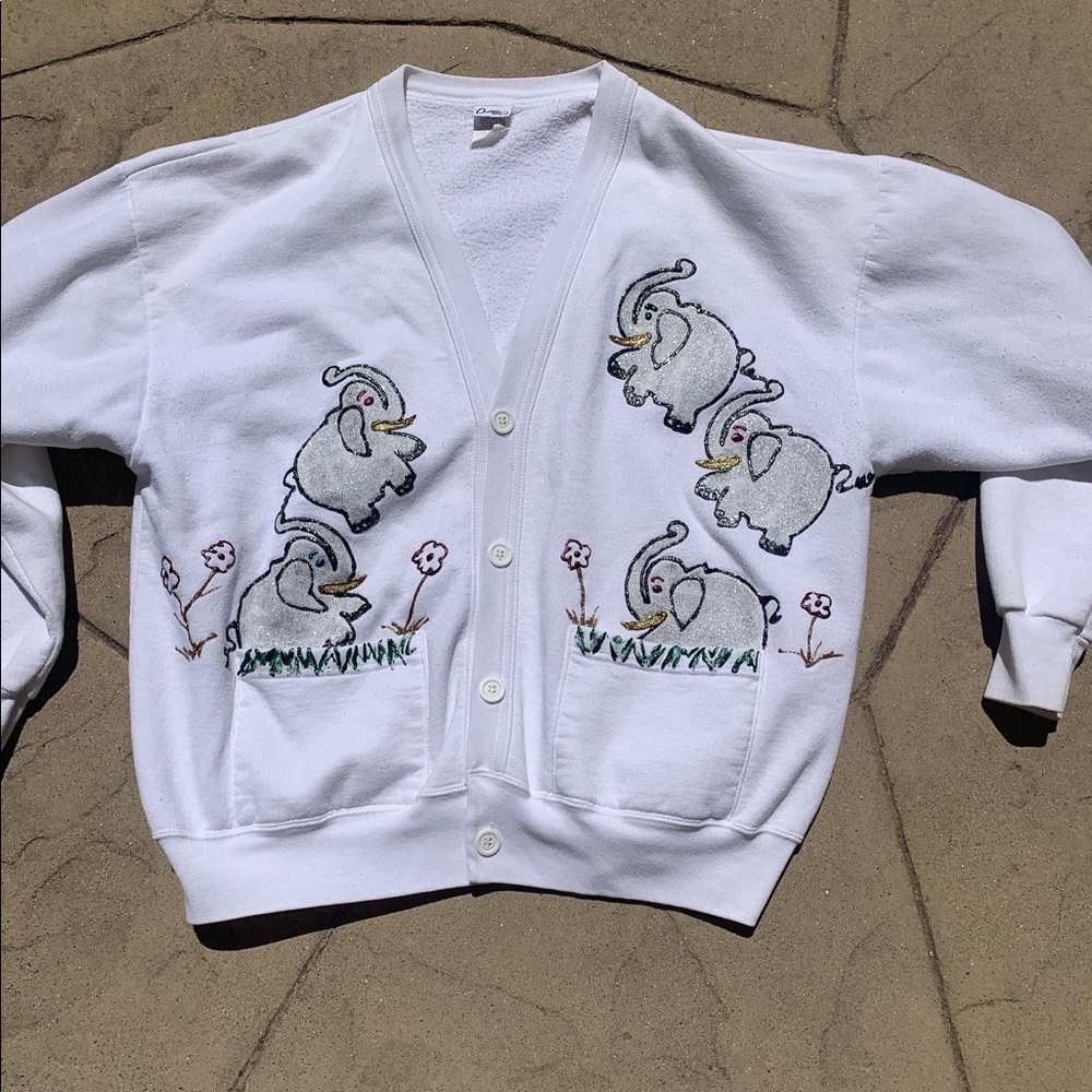 Elephant Cardigan